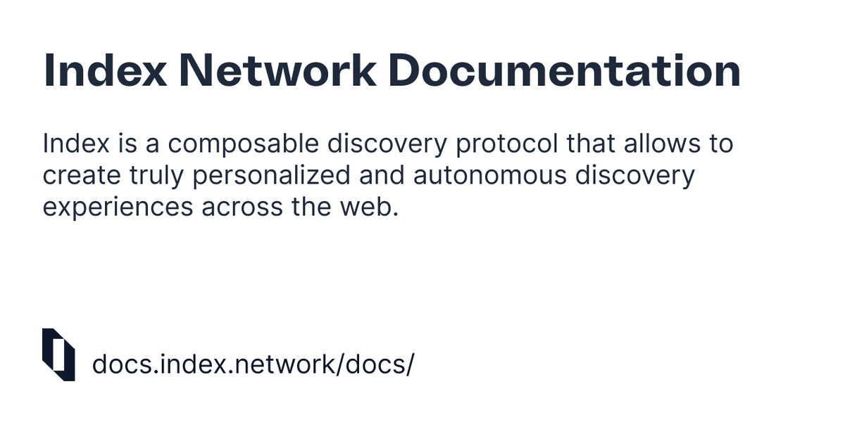 Libraries | Index Network Documentation